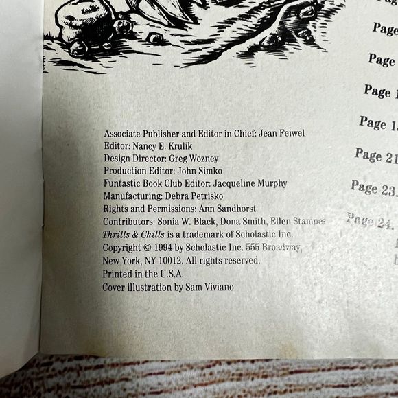 Vintage Scholastic Thrills & Chills Club sets - Picture 8 of 12